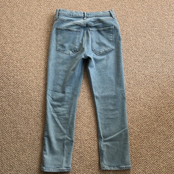 Agolde Riley High Rise Crop - Picture 4 of 7